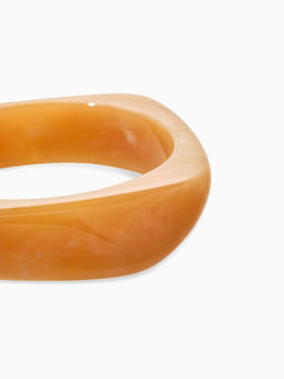 Браслет манжет акрил "Тренд", цвет капучино