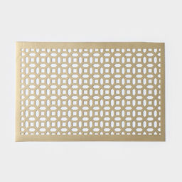 Цена за 12 шт. Салфетка сервировочная на стол Грани, 4530 см, цвет золотой