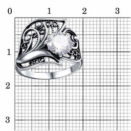 КОЛЬЦО 24815002ф - Красная пресня фото 2