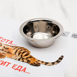 Коврик под миску Не проста жизнь кота, 43х28 см - Пушистое счастье фото 3