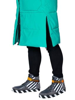 Пальто B-8872 Бирюзовый