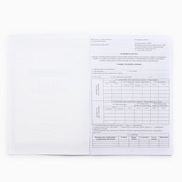 Цена за 3 шт. Медицинская карта, формат А4, 16 листов. Форма № 026/у-2000 «Розовый»