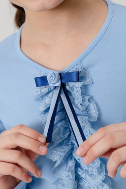 Лира блузка длинный рукав детская