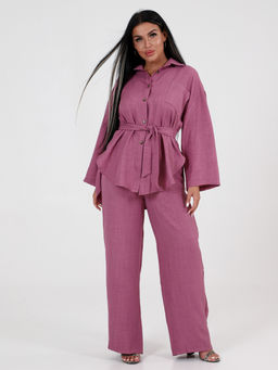 ЖК-569 ЖЕНСКИЙ КОСТЮМ (Сухая роза)