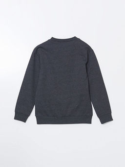 Bisiklet Yaka Erkek ?ocuk Sweatshirt - Waikiki фото 3