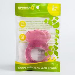 Прорезыватель охлаждающий Слоник, цвет МИКС, Крошка Я фото 4