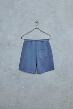 STORIESZ - BERMUDA FELPA LISA / Azul / Acero - Zara фото 2