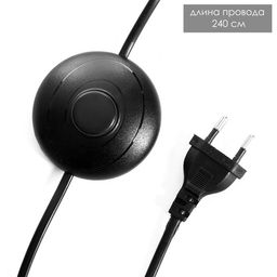 Торшер "Курс" 1х40Вт Е27 сатин 41х41х148см