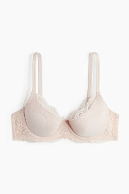 Sujetador acolchado de microfibra y encaje - H&m фото 2