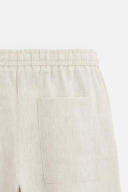 100% LINEN TROUSERS - Zara фото 12