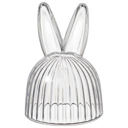 БЛЮДО НА НОЖКЕ С КРЫШКОЙ RABBIT FAMILY 12*12*23,5 СМ - Lefard фото 4