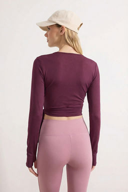 Siyah Micro Baglamal? Kruvaze Crop Bluz/Bolero THMSS26BZ00002 - Trendyolmilla фото 21