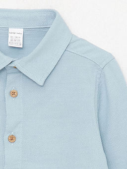 Uzun Kollu Basic Erkek Bebek G?mlek