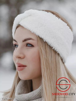 Повязка на голову женская "Тедди" Повязка на голову женская "Тедди"