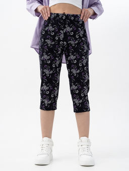 Бриджи жен.арт.1137/1-4,черно-сиреневые - Binita фото 3