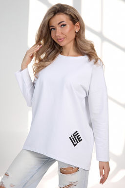 Кофта футер life дл/р