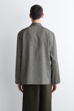 CAMISA DE LINO RELAXED FIT - H&m фото 10