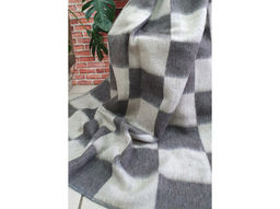 С-103/1 Одеяло п/шерсть 70% 100*140 цв серый (Россия Шуя)