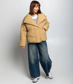 Куртка #КТ8601 (2), бежевый - Dommod фото 4