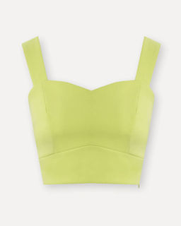 Укороченная блузка-топ корсетного дизайна - Incity фото 7