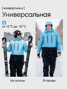 Куртка мужская "Saimaa" голубой