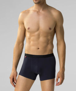 ATLANTIC 3MH-011 Трусы шорты Solid - набор 3 шт. темно-голубой + темно-синий + эспрессо  фото 2