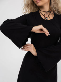 Платье женское, цвет черный - Текс-плюс фото 5