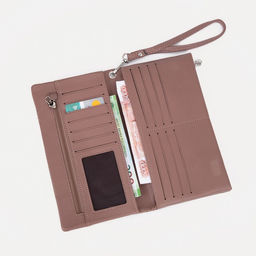 Кошелёк на магнитах, цвет розовый - Simaland фото 5