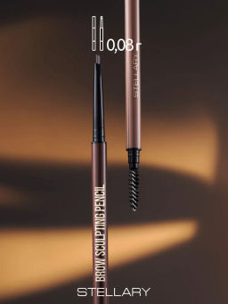 Stellary Автоматический карандаш для бровей Brow sculpting pencil тон 03  фото 7