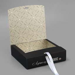 Коробка складная двухсторонняя Лучшему мужчине, 20 х 18 х 5 см - Дарите счастье фото 4