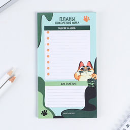 Цена за 2 шт. Планер с отрывными листами, 50 листов С 23 февраля - Artfox фото 2