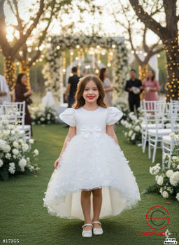 Платье для девочки пышное