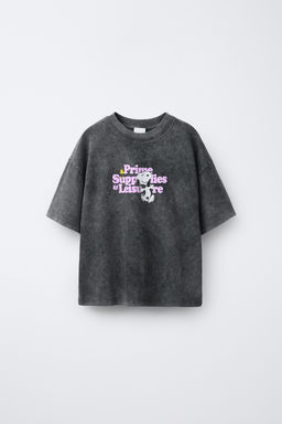 SNOOPY  RAISED PRINT T-SHIRT