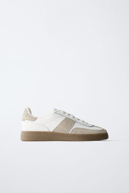 LEATHER PLIMSOLLS
