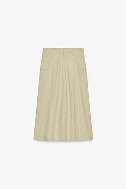 CARGO MIDI SKIRT - Zara фото 7