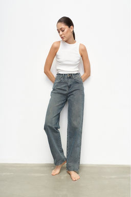 Джинсы BAGGY с потертостями - Erist store фото 9