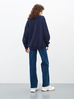 Женские джинсы широкие с высокой посадкой - Mossmore фото 55