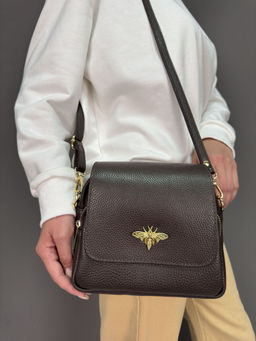 Сумка женская из телячьей кожи