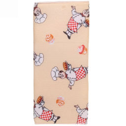 Цена за 2 шт. Коврик для сушки посуды 38*50см "Поваренок" бежевый