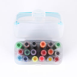 Фломастеры, 18 цветов, толстые, с печатью, вентилируемый колпачок, МИКС - Simaland фото 4