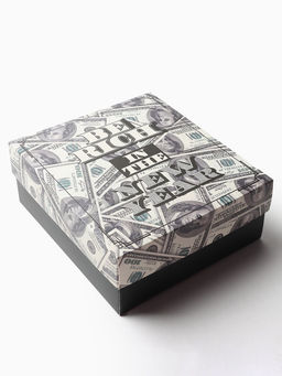 Набор подарочный KAFTAN Be rich, носки 3 пары, размер 41-44 (27-29 см), термос, открытка