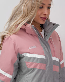 Горнолыжный костюм женский зимний серого цвета 02808Sr - Mtforce фото 7