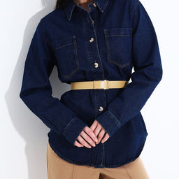 Ремень женский, ширина 2.8 см, пряжка металл, цвет бежевый - Simaland фото 3