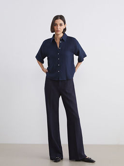 Dar Fit ?spanyol Pa?a Kad?n Pantolon