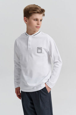 PELICAN, джемпер для мальчиков, Белый