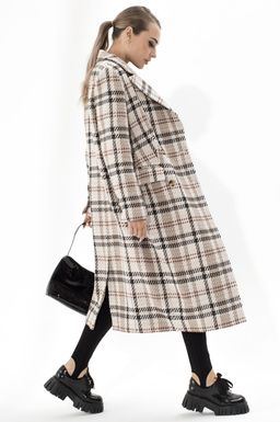 Пальто Golden Valley 7142 бежевый  фото 3