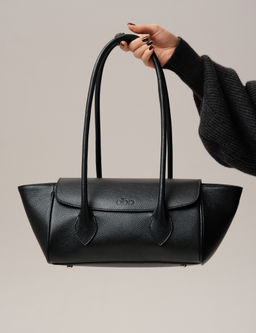 Кожаная сумка Viki DBR 31341 черный  фото 3