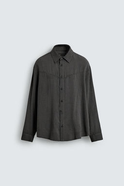 WESTERN CHECKS SHIRT - Zara фото 7
