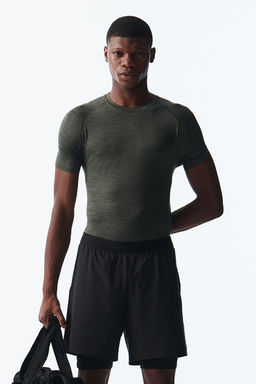 Camiseta de deporte en DryMove Muscle Fit - H&m фото 2