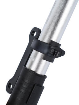Велонасос COMIRON DIRK 2, алюминиевый цилиндр, PA пластиковая ручка, телескопический шланг, Presta-Schrader, 8,3 бар. /уп 100 - Галеонтрейд фото 8